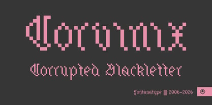 Corvinix Font Poster 1