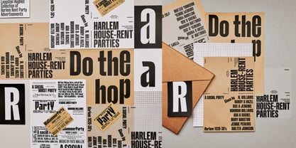 Hop Compressed Font Poster 2