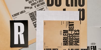 Hop Compressed Font Poster 8