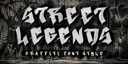 Street Legends Font Poster 1
