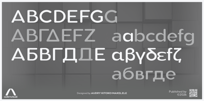 Aukim II Circled Font Poster 3