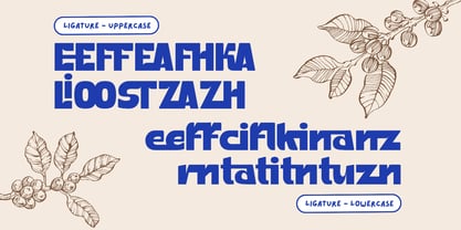 Katur Coffee Font Poster 9
