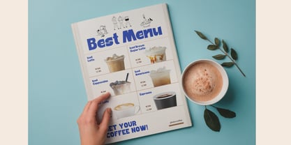 Katur Coffee Font Poster 13