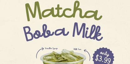 Honeyline Font Poster 12