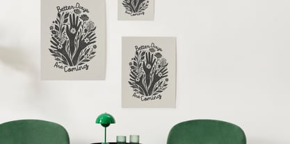 Honeyline Font Poster 9