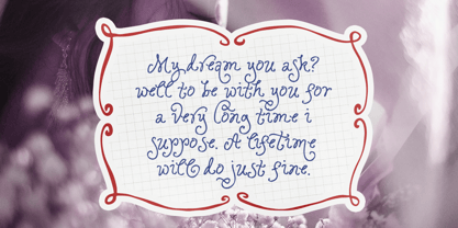 Ophelia Story Font Poster 5
