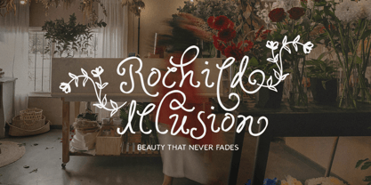 Ophelia Story Font Poster 8