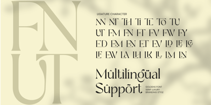Goldens Font Poster 12