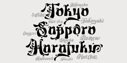 Yasuhiro Font Poster 6