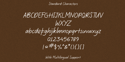 Said The Owl Font Poster 7
