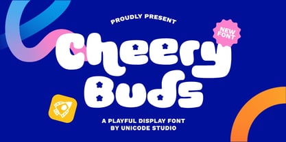 Cheery Buds Font Poster 1