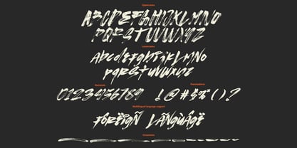 Fake Plastic Brush Font Poster 14
