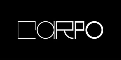 Carpo Font Poster 1