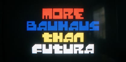 Gridded Font Poster 4