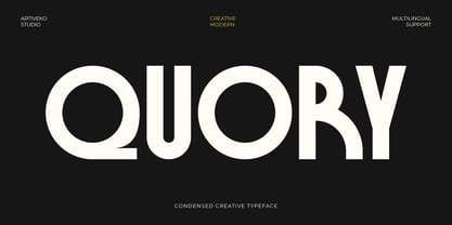 Quory Font Poster 1