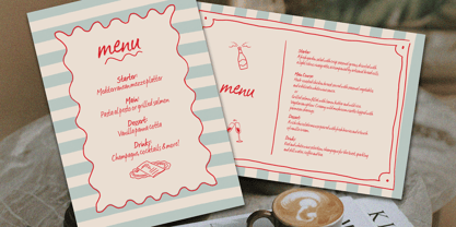 Hondares Story Font Poster 2