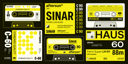 Sinar Grotesk Font Poster 7
