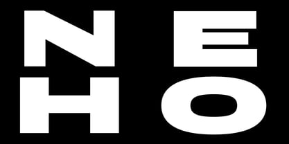 Hop Expanded Font Poster 3