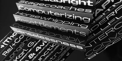 Hop Expanded Font Poster 11
