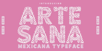Artesana Font Poster 1