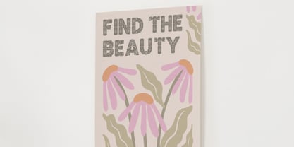 Artesana Font Poster 14