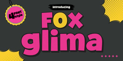 Fox Glima Font Poster 1