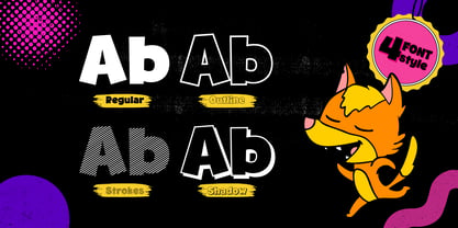 Fox Glima Font Poster 2