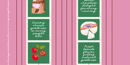 Moments Simple Journaling Font Poster 8