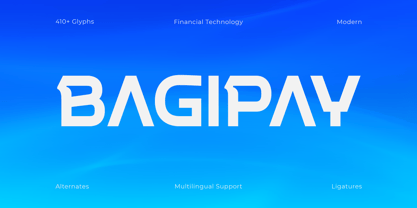 Bagipay Font Poster 1