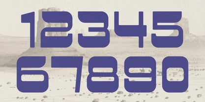 Santa Mesa Font Poster 3