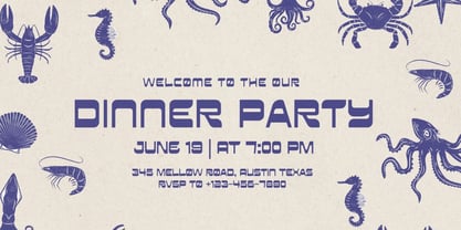 Santa Mesa Font Poster 5