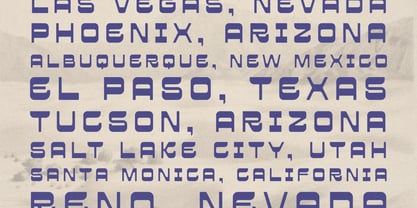 Santa Mesa Font Poster 4