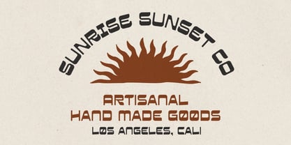 Santa Mesa Font Poster 8
