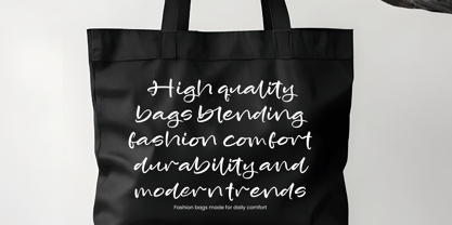 Dusty Indigo Font Poster 9