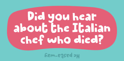 Stupid Thing Font Poster 6