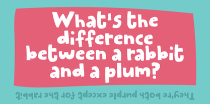 Stupid Thing Font Poster 7