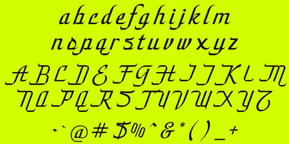 Zafira Font Poster 2