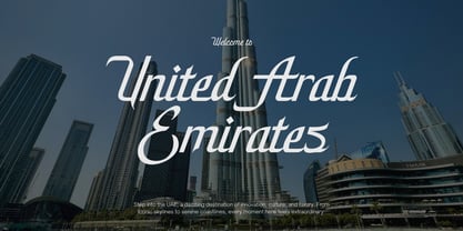Zafira Font Poster 12