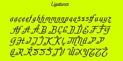 Zafira Font Poster 5