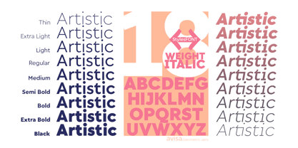Avisa Jm Font Poster 6