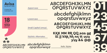 Avisa Jm Font Poster 2