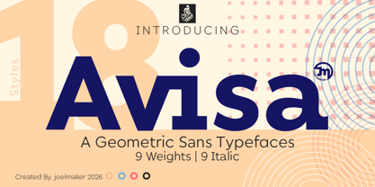 Avisa Jm Font Poster 1