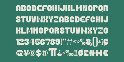 Binko Font Poster 9