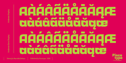 Andenes Font Poster 8