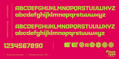 Andenes Font Poster 4