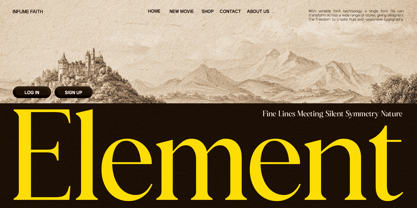 GC Blanca Font Poster 7