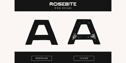 Rosebite Font Poster 5