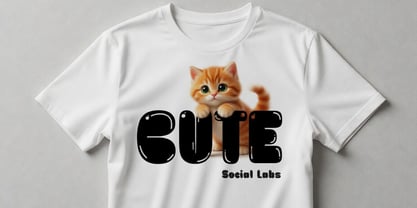Zubble Font Poster 7