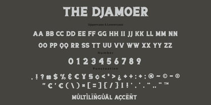 Djamoed Font Poster 8