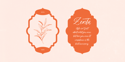 Denieda Marceline Font Poster 8